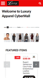 Mobile Screenshot of luxuryapparelcybermall.com